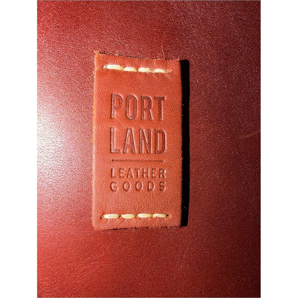 Portland Leather Brown Leather Crossbody Shoulder Bag - Picture 2 of 6